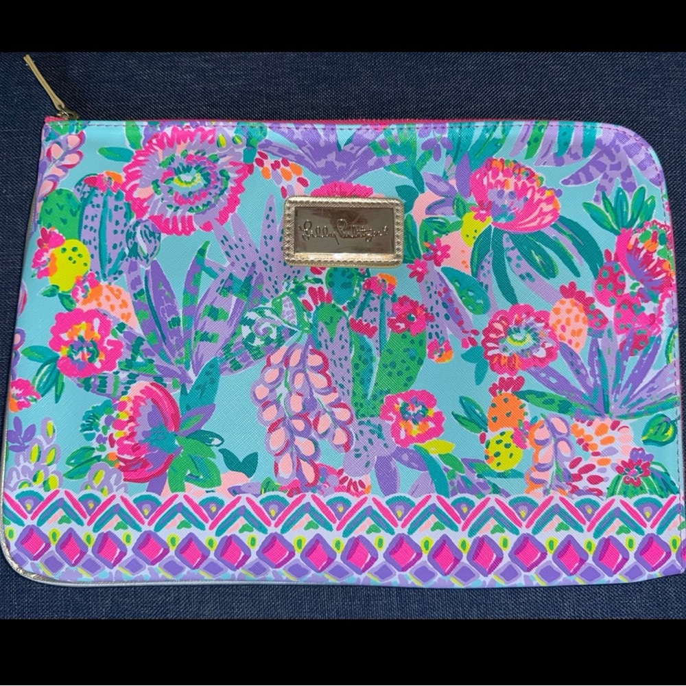 Lilly Pulitzer Vibrant Floral Laptop Sleeve